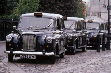Image of black cabs